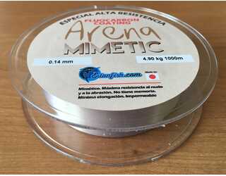 NYLON MONOFILAMENTO ARENA MIMETIC 0.14 - 1000m 4.90kg NYLON MONOFILAMENTO ARENA MIMETIC 0.14 - 1000m 4.90kg