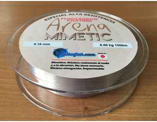 NYLON MONOFILAMENTO ARENA MIMETIC 0.16 - 1000m 5,80kg NYLON MONOFILAMENTO ARENA MIMETIC 0.16 - 1000m 5,80kg