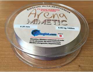 NYLON MONOFILAMENTO ARENA MIMETIC 0.20 - 1000m 8.90kg  NYLON MONOFILAMENTO ARENA MIMETIC 0.20 - 1000m 8.90kg