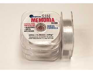 NYLON ESTANFISH SIN MEMORIA 0,35 100m 15 kg CLEAR NYLON ESTANFISH SIN MEMORIA 0,35 100m 15 kg CLEAR