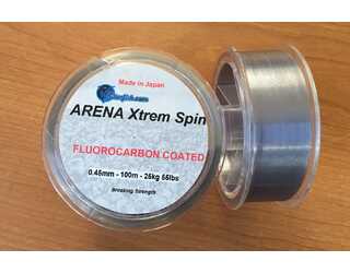 NYLON ARENA XTREM SPIN 100m 0,45mm 25kg 55lbs