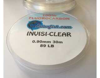 FLUOROCARBON 100% INVISI CLEAR 0,90 30m 89LB