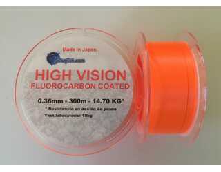 NYLON ESTANFISH HIGH VISION ORANGE 300m 0,36mm 14,7KG NYLON ESTANFISH HIGH VISION ORANGE 300m 0,36mm 14,7KG