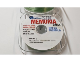 HILO SIN MEMORIA 0,40 100m 17 kg 38 LBS GREEN HILO SIN MEMORIA 0,40 100m 17 kg 38 LBS GREEN