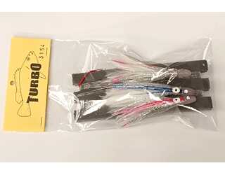 METRALLETA CURRICAN TURBO MOD 3154 CURRI CRISTAL PULPO GIN /PLUMAS - NEW