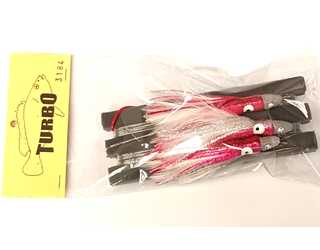 METRALLETA CURRICAN TURBO MOD 3184 CURRI CRISTAL PULPO UVFUCSIA/ PLUMAS