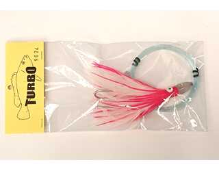 PLUMA CURRICAN CABEZA CRISTAL MEDIANA TURBO MOD 9024 PULPO ROJO/ PLUMAS