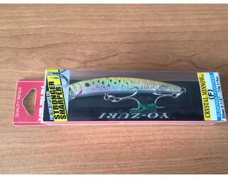 YO-ZURI CRYSTAL HOLO MINNOW 90F F1002-SHBK