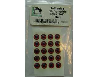 OJOS HOLOGRAFICOS ADHESIVOS 1/4 RED (5.7mm) OJOS HOLOGRAFICOS ADHESIVOS 1/4 RED (5.7mm)