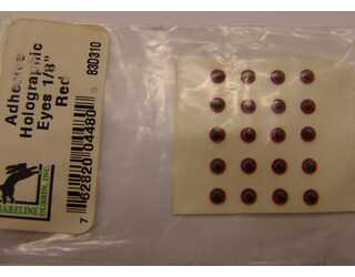 OJOS HOLOGRAFICOS ADHESIVOS 1/8 RED (3mm) OJOS HOLOGRAFICOS ADHESIVOS 1/8 RED (3mm)