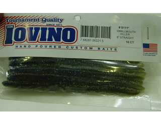 DON IOVINO - Straight 6" Smallmouth Killer (10 unidades)  DON IOVINO - Straight 6" Smallmouth Killer (10 unidades)