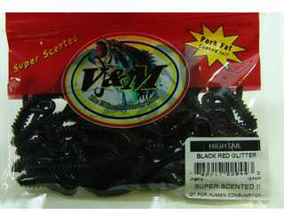 V&M High Tail Black/Red Glitter (12 unidades)  V&M High Tail Black/Red Glitter (12 unidades)