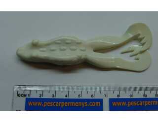 V&M Bayou Bull Frog, White (5 unidades)  V&M Bayou Bull Frog, White (5 unidades)