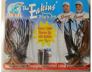 JEWEL FINESSE FLIP N JIG 3/8 OZ  JEWEL FINESSE FLIP N JIG 3/8 OZ