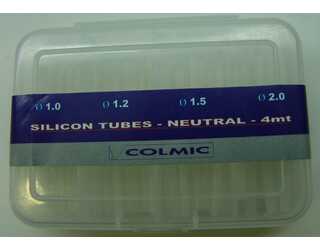 COLMIC TUBO SILICONA FLOTADOR 1,0-1,2-1,5-2,0mm