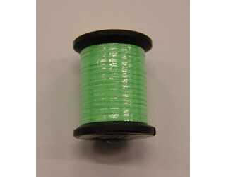 TINSEL UNI-GLO 14yds #12 GREEN  TINSEL UNI-GLO 14yds #12 GREEN