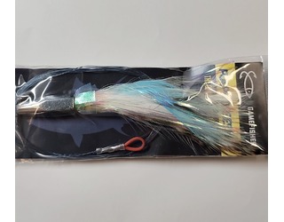 PULPITO ASESINO SEÑUELO ARTESANAL CON BRILLO Y PLUMA AZUL CABEZA METALICA PULPITO ASESINO SEÑUELO ARTESANAL CON BRILLO Y PLUMA AZUL CABEZA METALICA