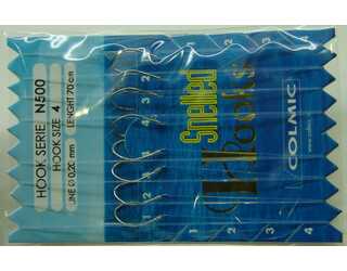 ANZUELOS COLMIC MONTADO N500 04 D20 70 CM ANZUELOS COLMIC MONTADO N500 04 D20 70 CM