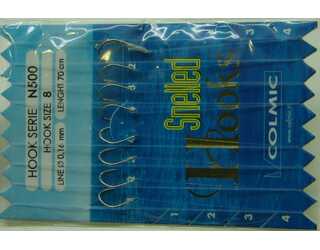 ANZUELOS COLMIC MONTADO N500 08 D16 70 CM ANZUELOS COLMIC MONTADO N500 08 D16 70 CM