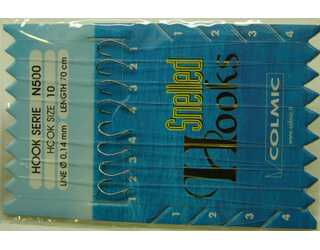 ANZUELOS COLMIC MONTADO N500 10 D14 70 CM ANZUELOS COLMIC MONTADO N500 10 D14 70 CM