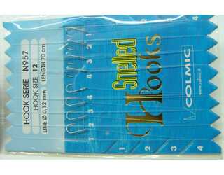 ANZUELOS COLMIC MONTADO N957 12 D12 70 CM