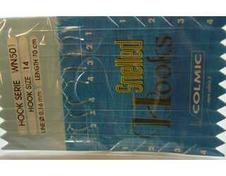 ANZUELO MONTADO COLMIC WN501 14 D16 70 CM ANZUELO MONTADO COLMIC WN501 14 D16 70 CM