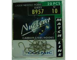 ANZUELO COLMIC NUCLEAR B957 Nº 10 (20 unidades)