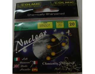 ANZUELO COLMIC NUCLEAR WN501 Nº20 (20 unidades) ANZUELO COLMIC NUCLEAR WN501 Nº20 (20 unidades)