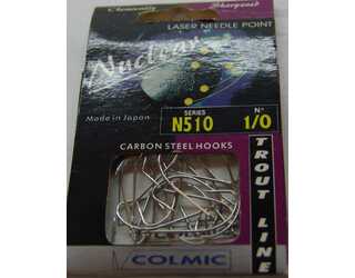 ANZUELO COLMIC NUCLEAR N510 1/0 (20 unidades) ANZUELO COLMIC NUCLEAR N510 1/0 (20 unidades)