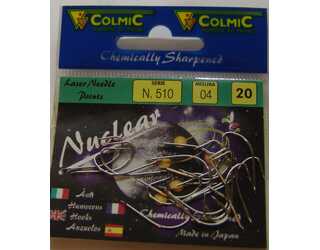 ANZUELO COLMIC NUCLEAR N510 04 (20 unidades)