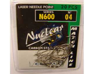 ANZUELO COLMIC NUCLEAR N600 Nº 04 (20 unidades)