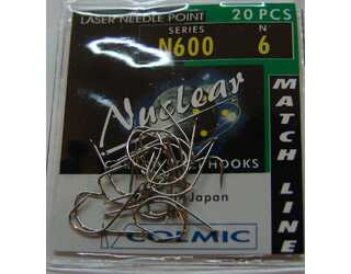 ANZUELO COLMIC NUCLEAR N600 Nº 06 (20 unidades)
