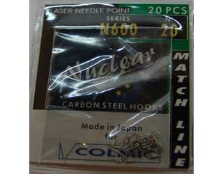 ANZUELO COLMIC NUCLEAR N600 Nº 20 (20 unidades)