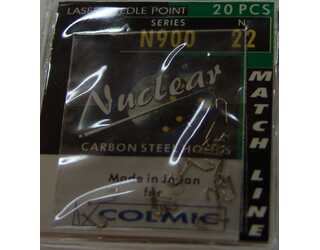 ANZUELO COLMIC NUCLEAR N900 Nº 22 (20 unidades)  ANZUELO COLMIC NUCLEAR N900 Nº 22 (20 unidades)