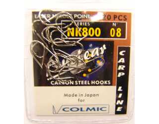 ANZUELO COLMIC NUCLEAR NK800 Nº 08 (20 unidades)