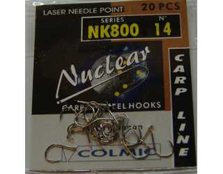 ANZUELO COLMIC NUCLEAR NK800 Nº 14 (20 unidades)