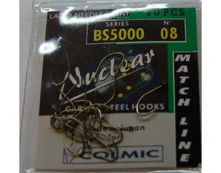 ANZUELO COLMIC NUCLEAR BS5000 Nº 08 (20 unidades)