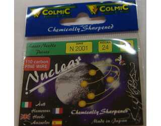 ANZUELO COLMIC NUCLEAR N2001 nº24 (20 unidades)  ANZUELO COLMIC NUCLEAR N2001 nº24 (20 unidades)