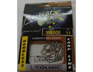 ANZUELO COLMIC NUCLEAR WB800 nº 11 (20 unidades) ANZUELO COLMIC NUCLEAR WB800 nº 11 (20 unidades)