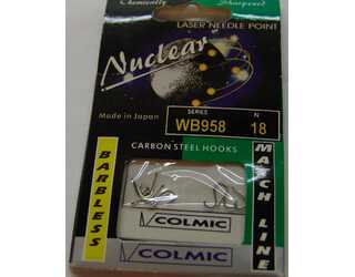 ANZUELO COLMIC NUCLEAR WB958 Nº 18 (10 unidades) ANZUELO COLMIC NUCLEAR WB958 Nº 18 (10 unidades)