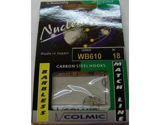 ANZUELO COLMIC NUCLEAR WB610 Nº 18 (10 unidades)  ANZUELO COLMIC NUCLEAR WB610 Nº 18 (10 unidades)