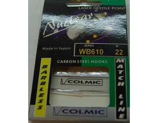 ANZUELO COLMIC NUCLEAR WB610 Nº 22 (10 unidades) ANZUELO COLMIC NUCLEAR WB610 Nº 22 (10 unidades)