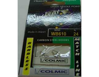 ANZUELO COLMIC NUCLEAR WB610 Nº 24 (10 unidades) ANZUELO COLMIC NUCLEAR WB610 Nº 24 (10 unidades)