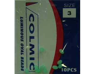 COLMIC - PERLA BLANDA FLUOR OVAL 03 (10 unidades)  COLMIC - PERLA BLANDA FLUOR OVAL 03 (10 unidades)