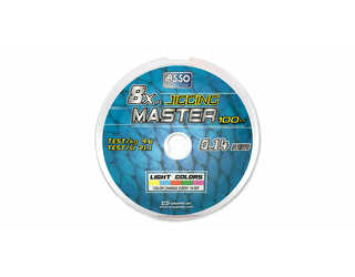 ASSO 8xPE JIGGING MASTER 100M 0.12MM MULTICOLOR-A0 ASSO 8xPE JIGGING MASTER 100M 0.12MM MULTICOLOR-A0