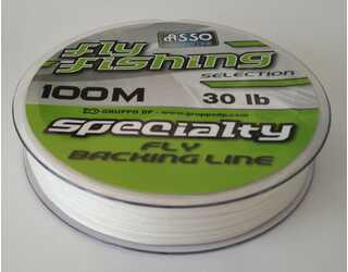 ASSO FLY FISHING BACKING 100M 30LB WHITE-00