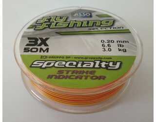 ASSO FLY STRIKE INDICATOR 50M 0.18MM MULTICOLOR-A2 4X ASSO FLY STRIKE INDICATOR 50M 0.18MM MULTICOLOR-A2 4X