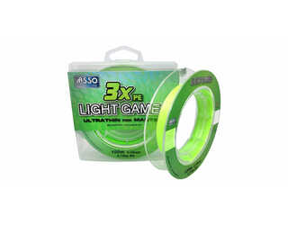 ASSO 3x LIGHT GAMES 100M FLUO GREEN-62 0.02MM ASSO 3x LIGHT GAMES 100M FLUO GREEN-62 0.02MM