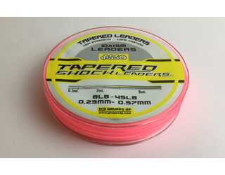 ASSO TAPERED SHOCK 10X15M 0.23-0.57MM PINK-40 SOLID ASSO TAPERED SHOCK 10X15M 0.23-0.57MM PINK-40 SOLID