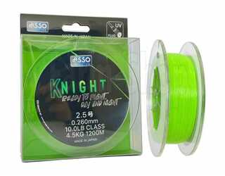 ASSO KNIGHT PAR 1200M 0,260mm 2.5GO GREEN-61 FLUO
